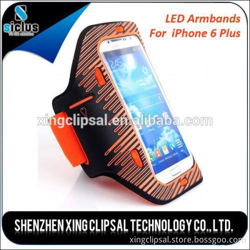Hot new products for 2015, alibaba China wholesale fashion LEd sport armband for iphone 6